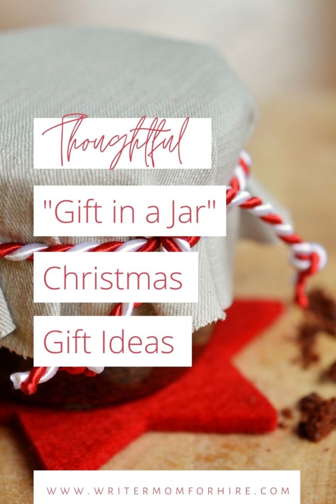 pin this image to share these Thoughtful DIY Gift in a Jar Ideas for Christmas