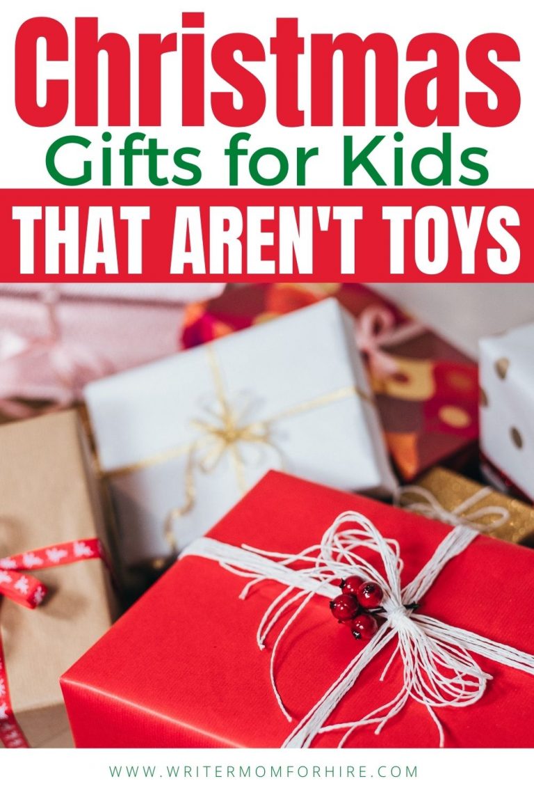 75+ Christmas Gifts for Kids That AREN'T Toys (2024) - the Writer Mom